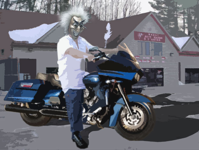 Custom motorcycle Custom motorcycle